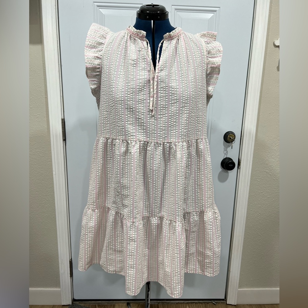 Seersucker dress